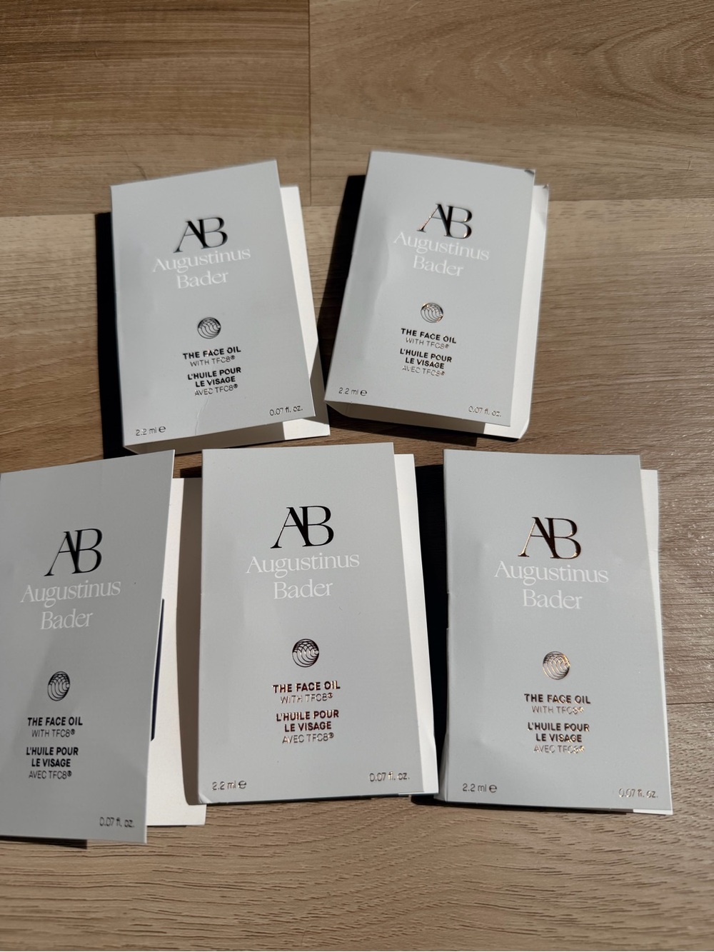 AB face oil - 5 minis /pack worth over $100!